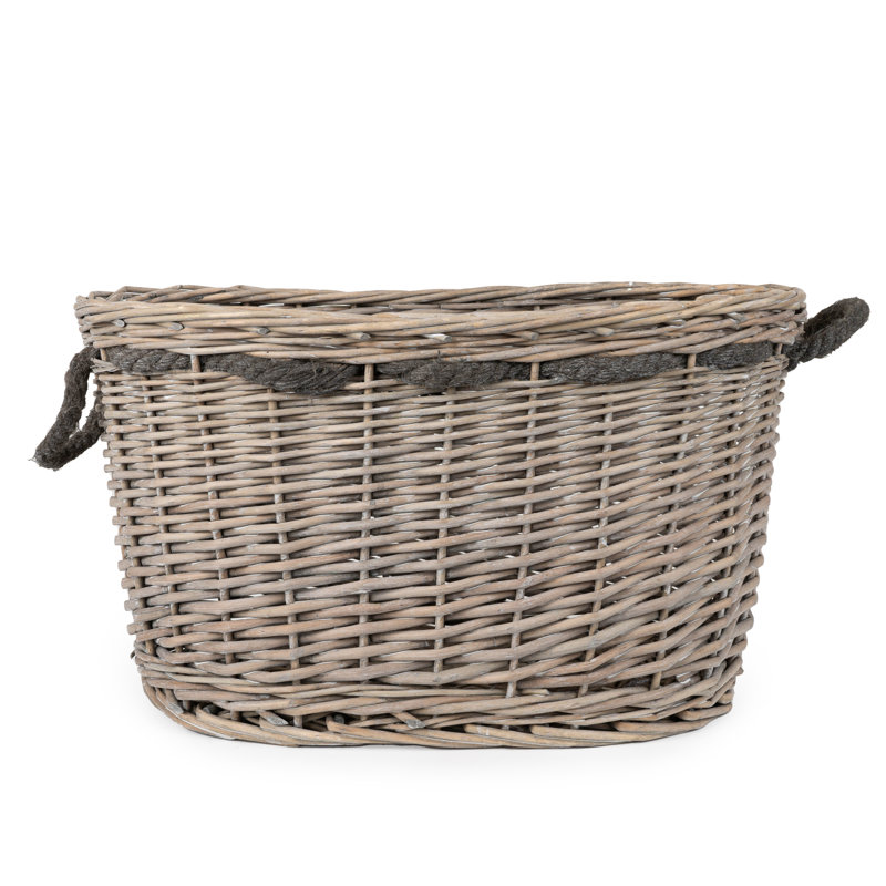 August Grove Wicker Storage Bag