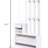 Combination Model Gate Cabinet With Shoe Cabinet+Hang Shelf+ Mirror-1201215563