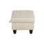 Repose-pieds avec rangement en faux cuir-1098297359