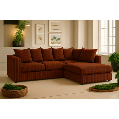 2 - Piece Upholstered Corner Sectional