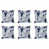 Gray/Blue Palm Leaves