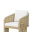 Chaise de salle à manger d'extérieur Demichael