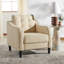 Fauteuil capitonné large Heuton 32,4 po-1482356968