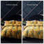 Ensemble de housse de couette Chinoiserie - jaune / vert / rose-827494946