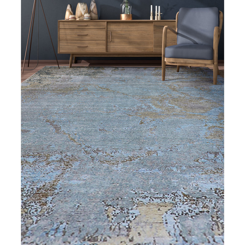 Abstract Area Rug, Rectangle 9' x 12'