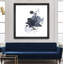 « blue & splash black splash i » par irena orlov-impression sur papier