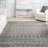Amanuel Moroccan Geometric Area Rug in Dark Gray-1463432678
