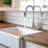 High Arc Single Handle Stainless Steel Brushed Nickle Kitchen Faucets With Pull Down Sprayer