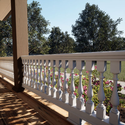 Endurathane 500 Series Calico Baluster, Factory Primed Polyurethane