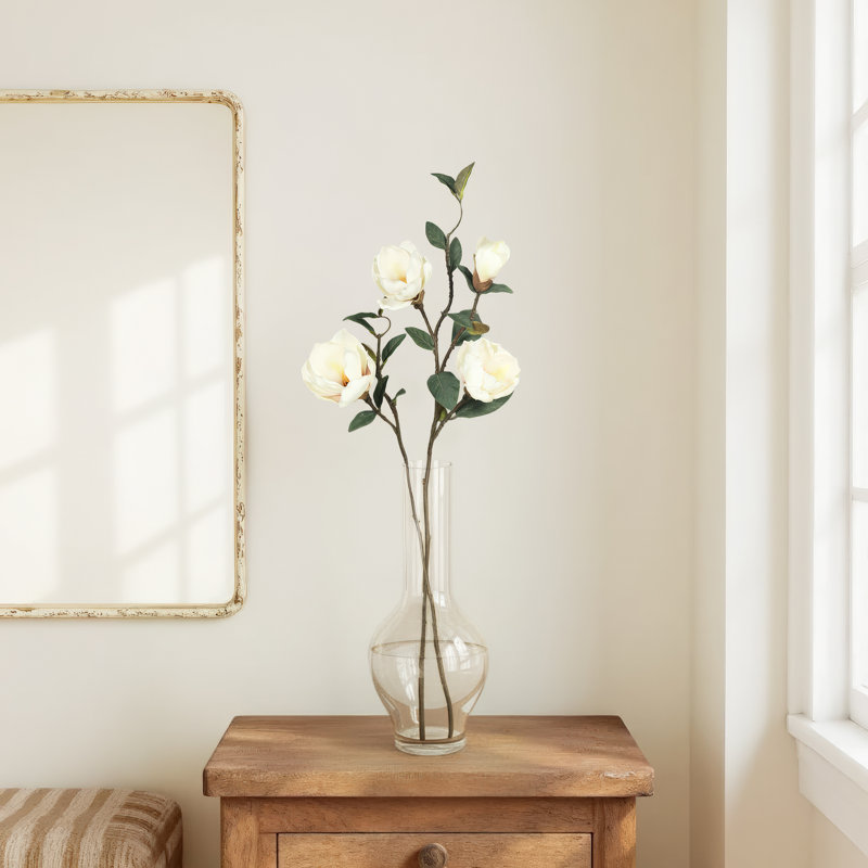 Willadeene Artificial Flower Stem, Cream