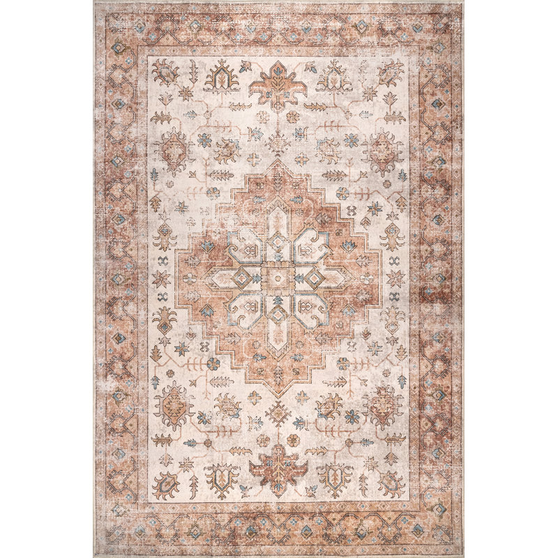  Tapis lavable en machine Maelynn SplashGuard, Rectangulaire 3 pi x 5 pi