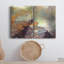 Toile tendue avec châssis de qualité supérieure Monet's Landscape VII - prête à être accrochée-1766690757