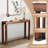 46” Solid Wood Entryway Table Narrow Console Table for Foyers & Hallways-1656898499