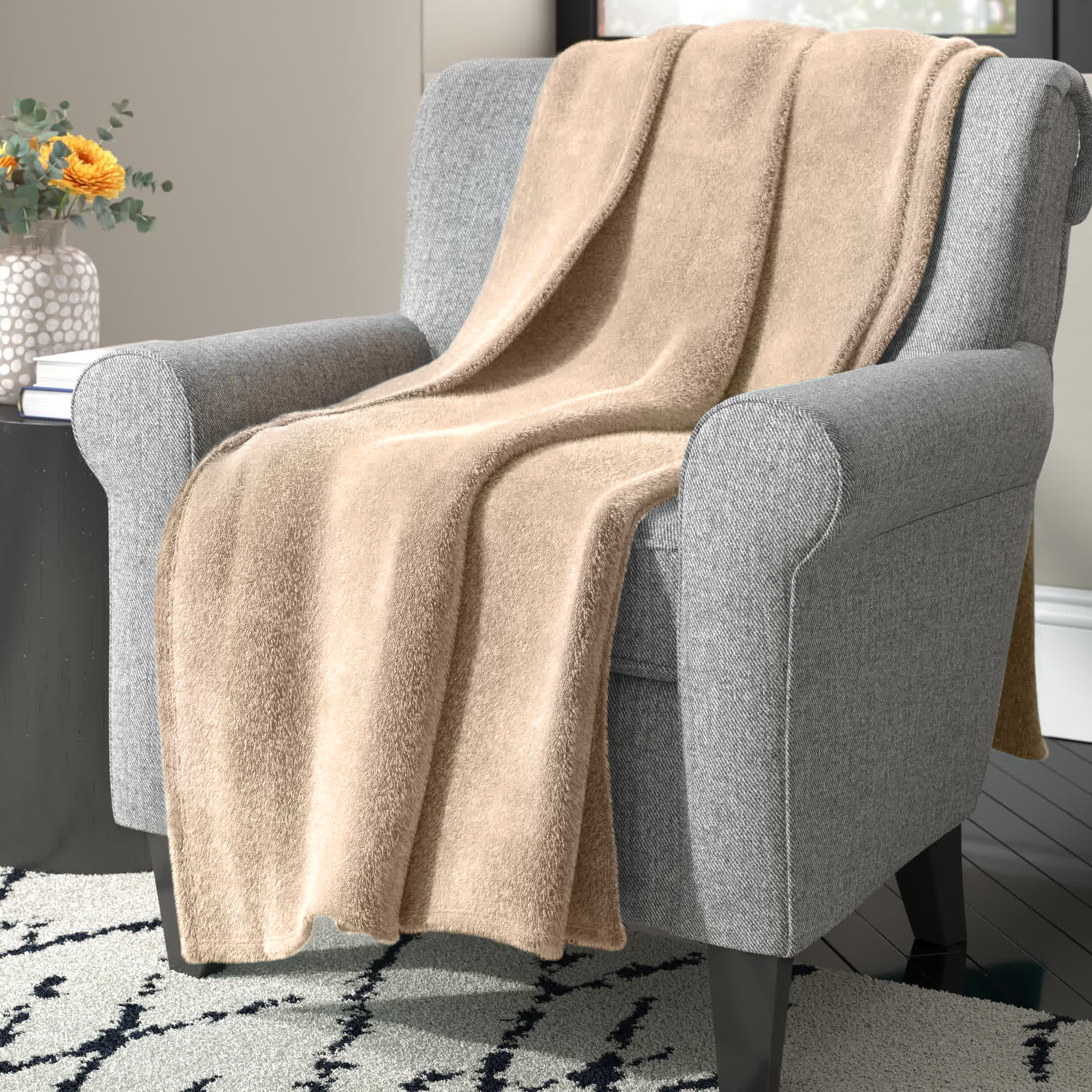 Microsuede discount throw blanket