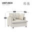 Module de canapé simple surdimensionné de 37 po pour canapé modulaire modulaire, fauteuil à assise large en chenille avec coussins, canapé-lit moderne et confortable rembourré pour salon, appartement, chambre à coucher, 2 couleurs-1297842047