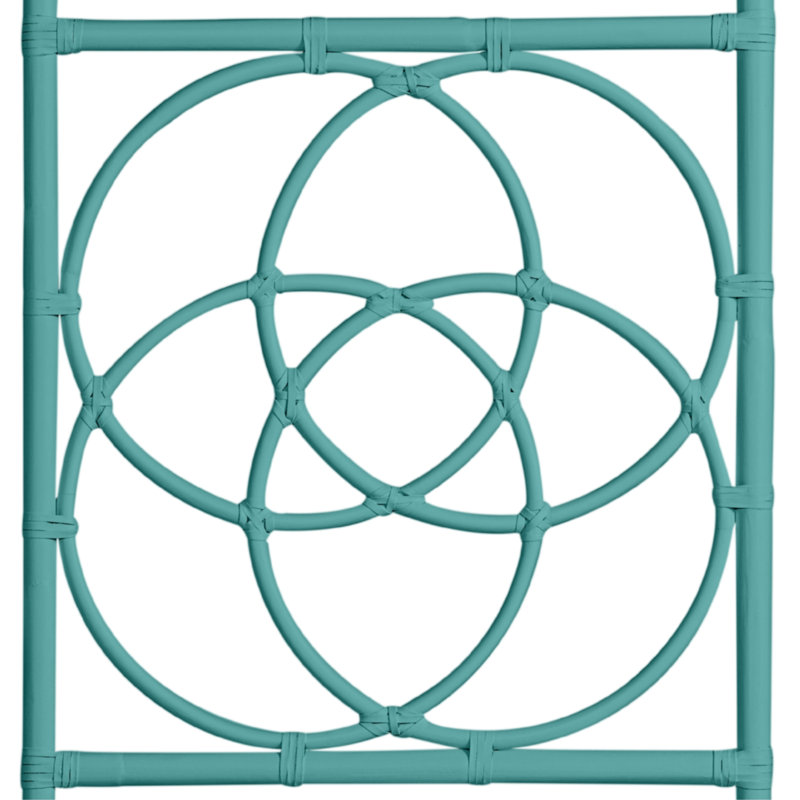 Emilia Platform Bed, Turquoise, Twin XL
