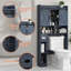 Armoire de rangement au-dessus de la toilette-710296030