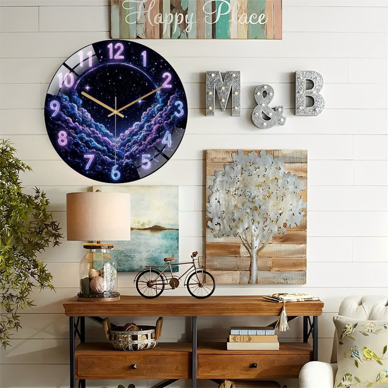 Horloge murale galaxie Galaxy