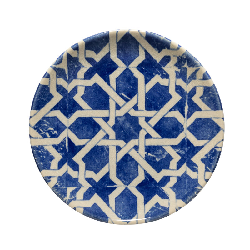 Elements Salad Plates, Algarve Blue