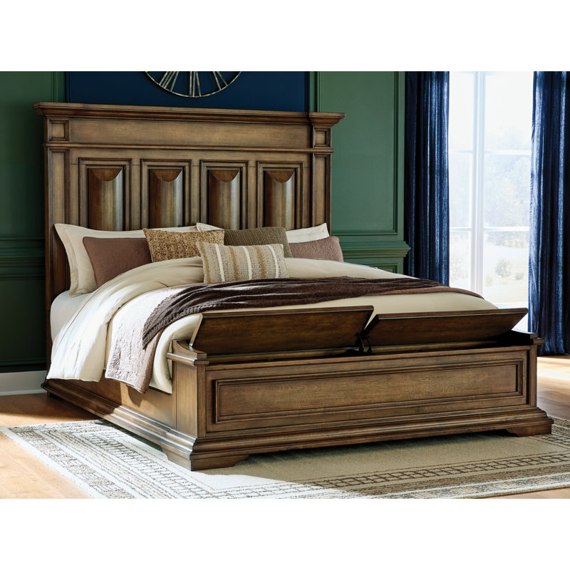 Gunars California King Panel Storage Bed, California King
