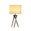 Lampe de table Mid-Century en métal