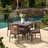 4 - Person Patio Dining Set Square Table