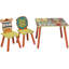 Langsa Kids 3 Piece Square Play Or Activity Table and Chair Set