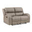 Causeuse inclinable double luxueuse 1pc
