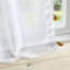 Arianna Tassel Tab Top Voile Curtain Panel-1435315062