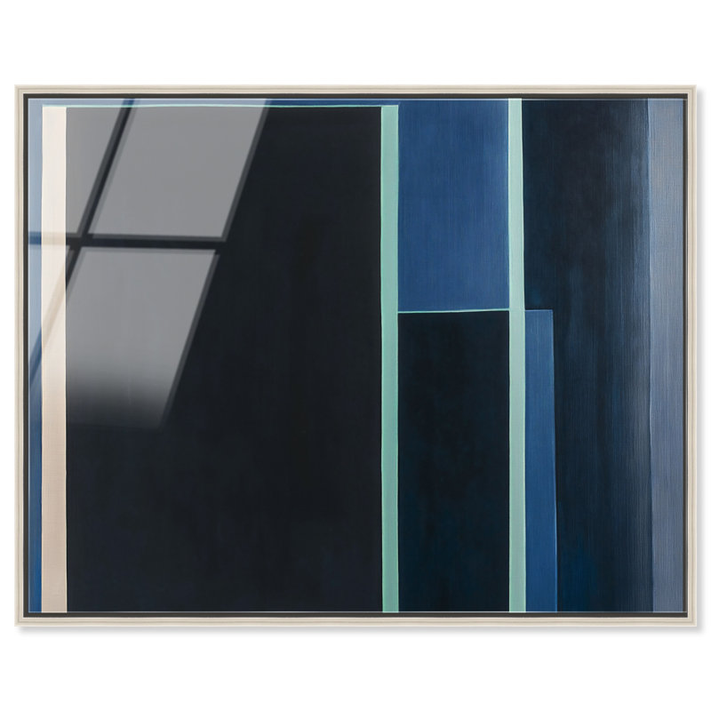 Desert Stillness I High-Gloss Frameless Acrylic Glass Wall Art Abstract Print by Oliver Gal, Ready to Hang, 20 x 16