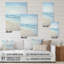 «Mariani Beach Photo Tranquil Waters I» - art mural acrylique sur la plage côtière-101507721
