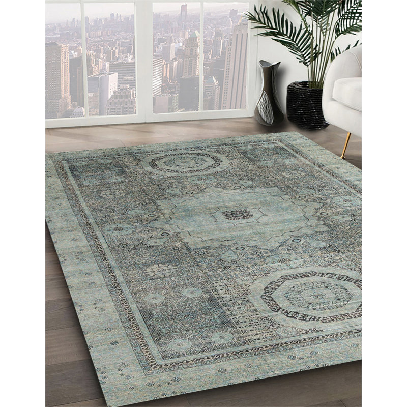 Tapis abstrait moderne 4175, Rond 4 pi