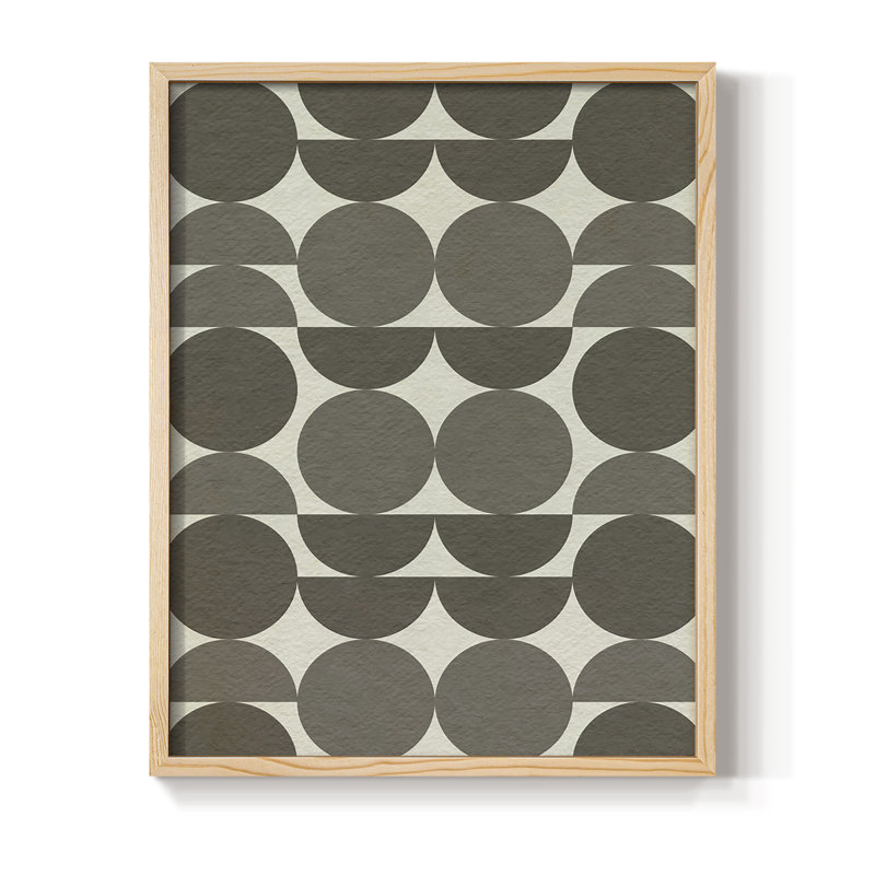 Neutral Subtle Shift I Framed Print - Solid Wood, 30" H x 24" W