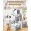 Aspirateur de toilettage à faible bruit 5-en-1 pour animaux de compagnie, trousse de toilettage pour chien 11000Pa avec bac à poussière 2,5L