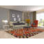 Checkered Wool Orange Moroccan Oriental Area Rug 7x10