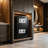 2.6 Cu Ft Large Double Door Security Safe Box, Heavy Gauge Steel Safe Cabinet with Digital Lock for Cash, Firearms, Jewelry Storage, Black