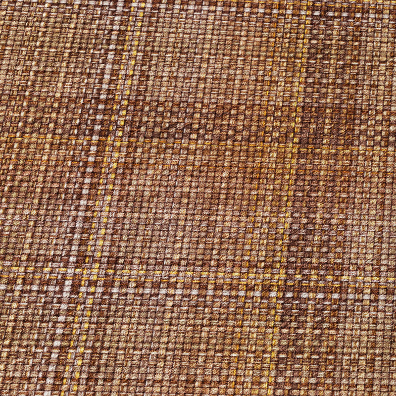 Machine Washable Indoor/Outdoor Chantille ACN2880 Plaid Rug, Paprika, 5' x 7'6"