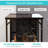 Durable Steel Canopies & Gazebos With Frame, Modern Brown Design For Backyard