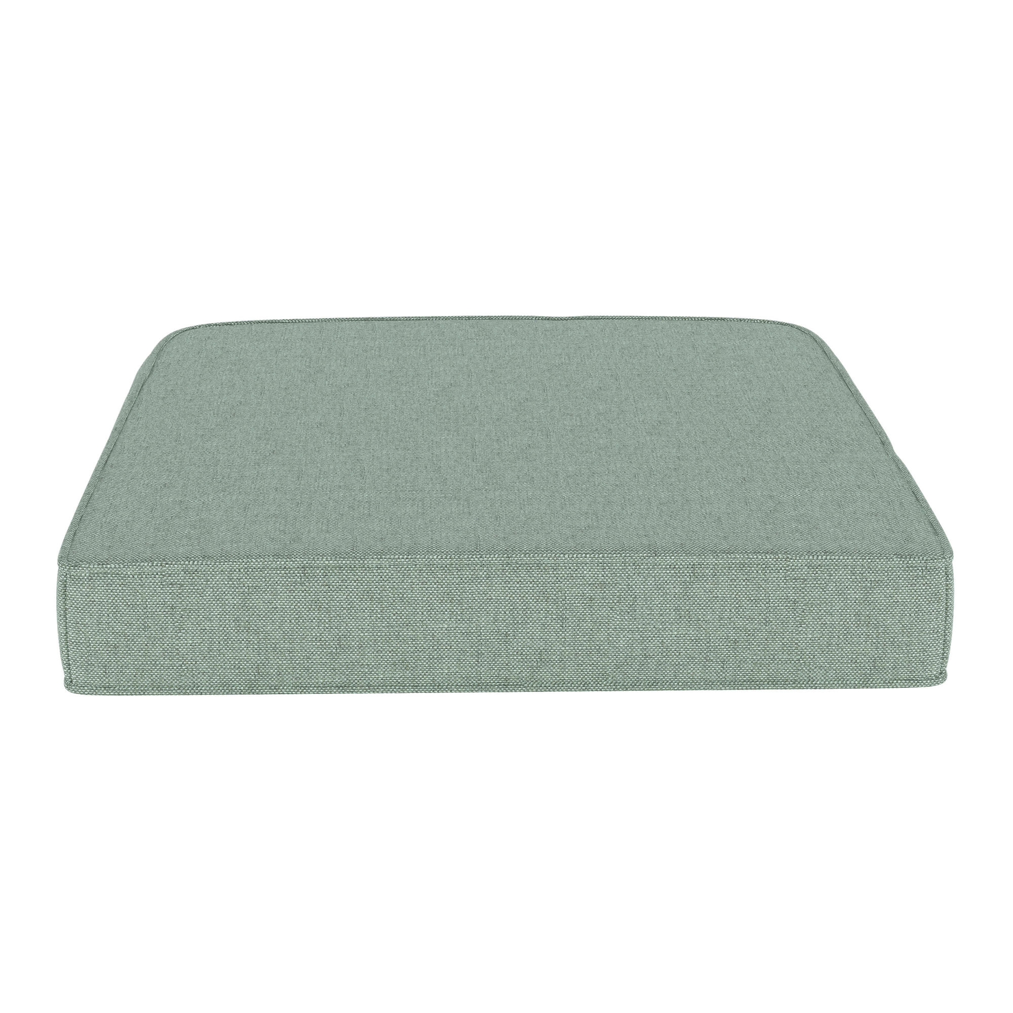 Sunbrella® Outdoor Dining Chair Seat Cushion, Canvas Spa Sunbrella® Canvas, 20" W x 18" D