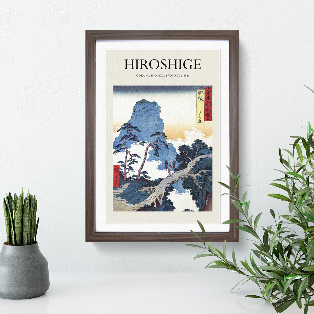 Goka No Sho by Utagawa Hiroshige - Single Picture Frame Print
