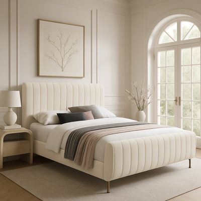 Upholstered Platform Bed