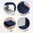  8.3" Compression Futon mattress, Folding Sofa Bed, Modern Corduroy Upholstered Sofa Comfortable Accent Chair-866957183