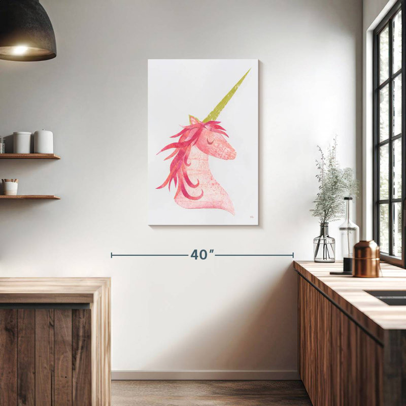 Ashelle licorne magique I, H 36 po x l 24 po