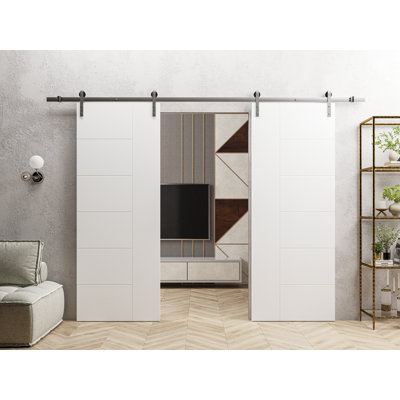 Porte de grange en bois