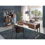 Walnut shelving unit