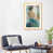 Toile avec cadre en bois beige n'est pas disponible