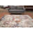 Abstract Distressed Look Area Rug 6x8