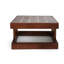 Table d'appoint Paulding en bois d'acacia avec dessus de tuiles-1488003747