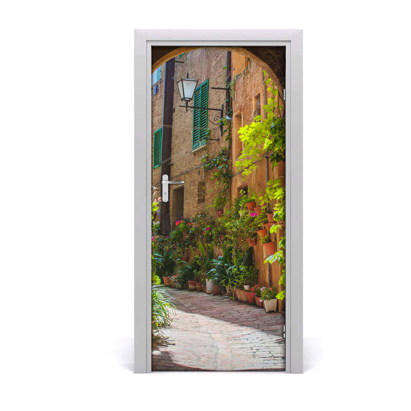 On Old Street Door Decal
