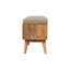 Boronda Linen Upholstered Storage Bench